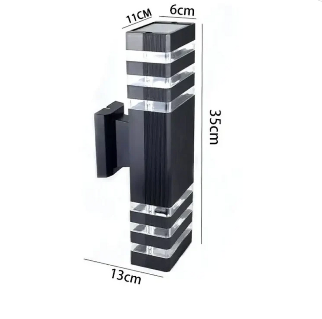 Outdoor wall lights- Waterproof with Decorative Light Effect