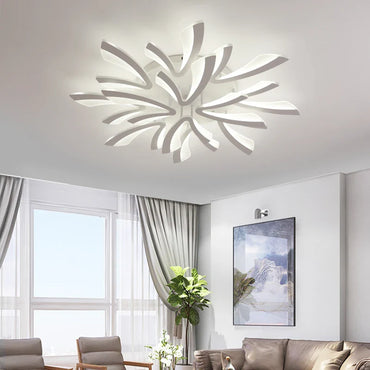 Plafonnier Design Floral LED – Luminaire Moderne Élégant pour Intérieur