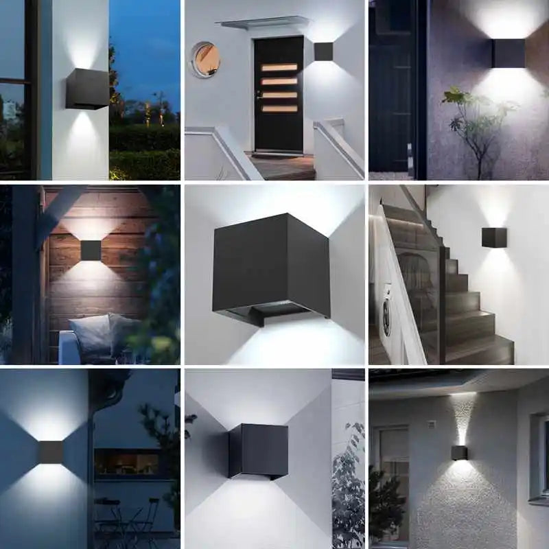 Outdoor Wall lights – Adjustable and Minimalist LED Lighting