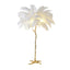 Living Room Floor Lamp – Elegant Design with Golden Base for Refined Interiors