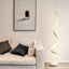Living Room Floor Lamp - Sculptural Design and Ambient Lighting