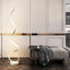 Living Room Floor Lamp - Sculptural Design and Ambient Lighting
