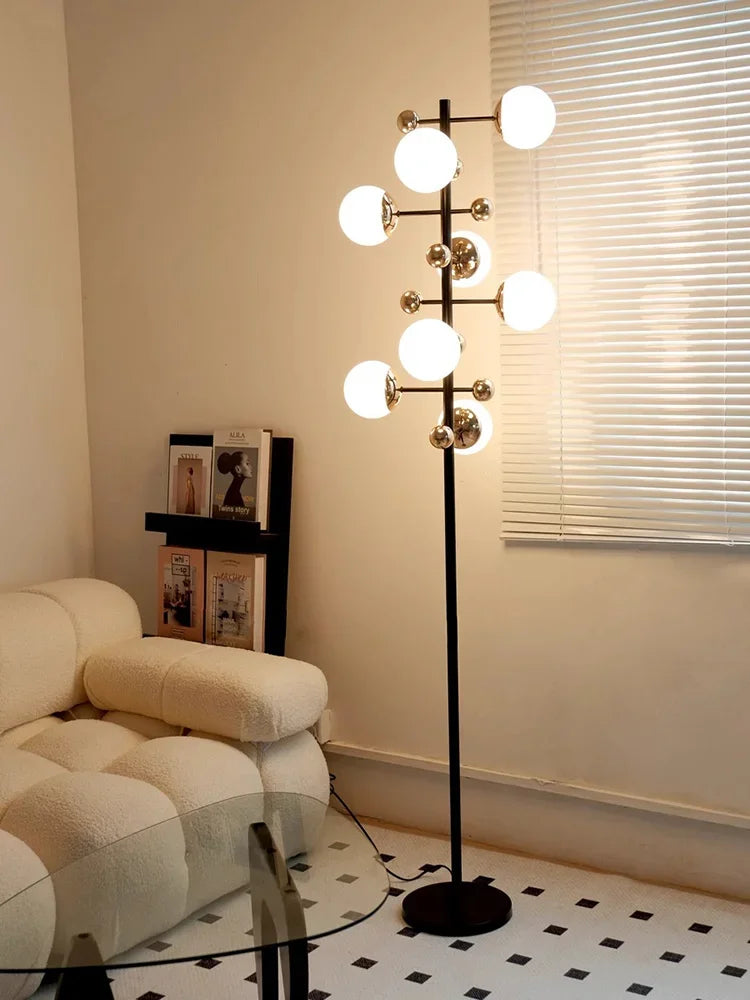 Living Room Floor Lamp – Sculptural and Contemporary Lighting for High-End Interiors