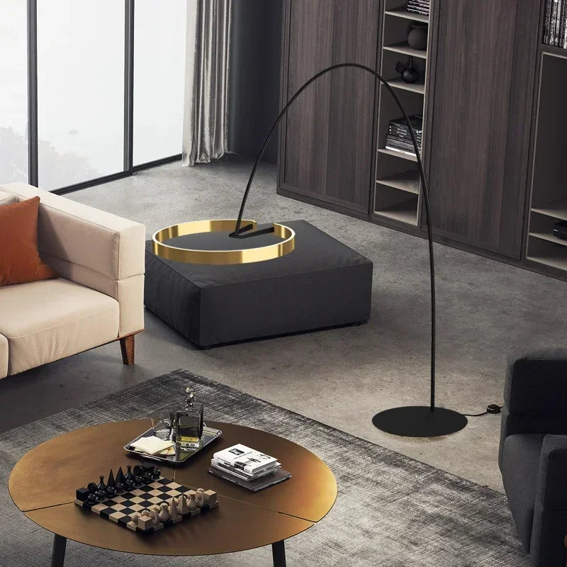 Living Room Floor Lamp – Elegance and Architectural Lighting