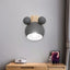 Children’s Wall light – Designer Lamp for Children's Room in Metal and Wood