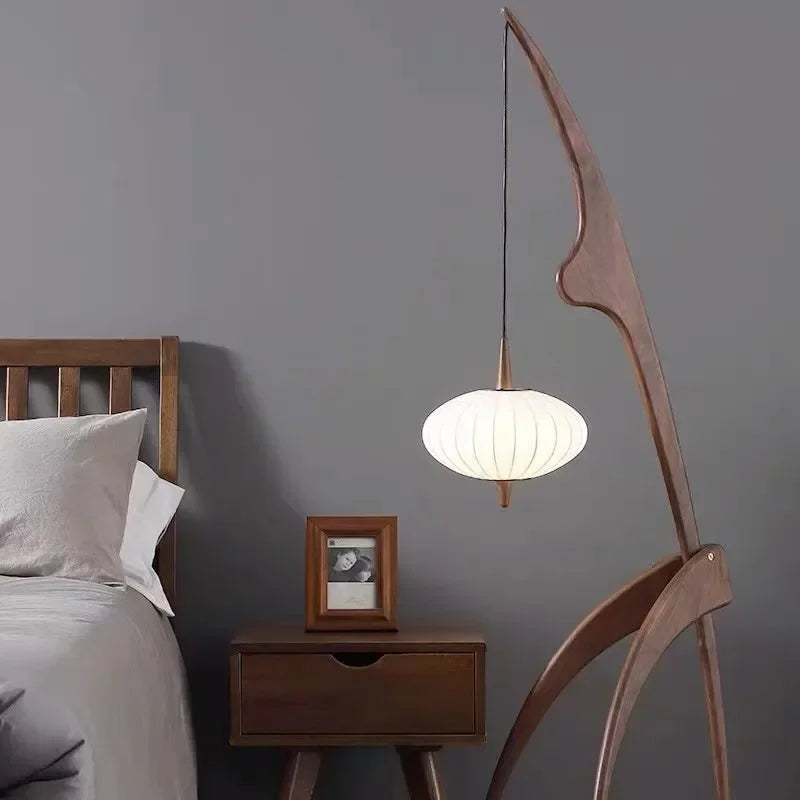 Lampadaire salon – Design Organique et Élégant pour Intérieur Contemporain