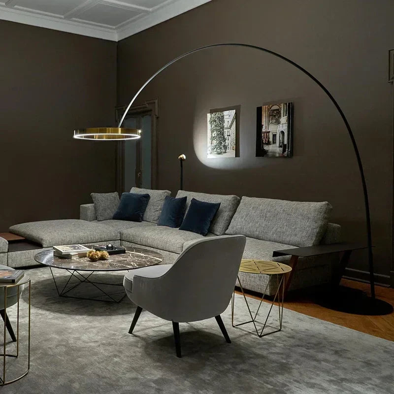 Living Room Floor Lamp – Elegance and Architectural Lighting