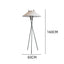 Floor Lamp for Living Room – Minimalist Design with Flared Shade for Contemporary Interior