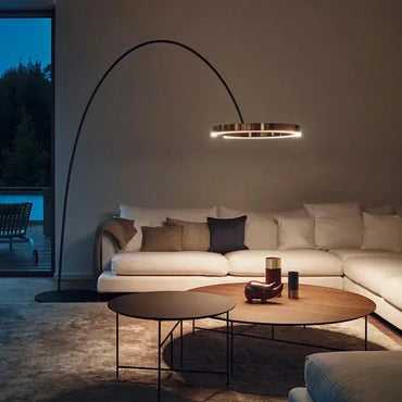 Living Room Floor Lamp – Elegance and Architectural Lighting