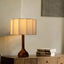 Living Room Floor Lamp and Bedside Lamp – Elegant Design with Linen Lampshade