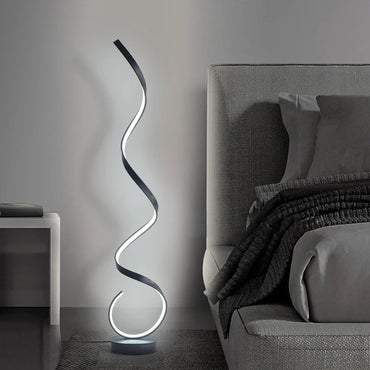 Living Room Floor Lamp - Sculptural Design and Ambient Lighting