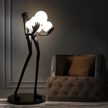 Living Room Floor Lamp – Artistic and Modern Lighting for a Unique Interior