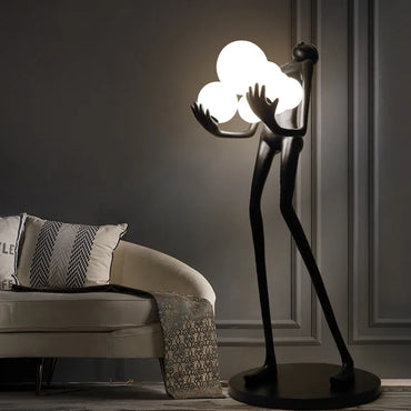 Living Room Floor Lamp – Artistic and Modern Lighting for a Unique Interior