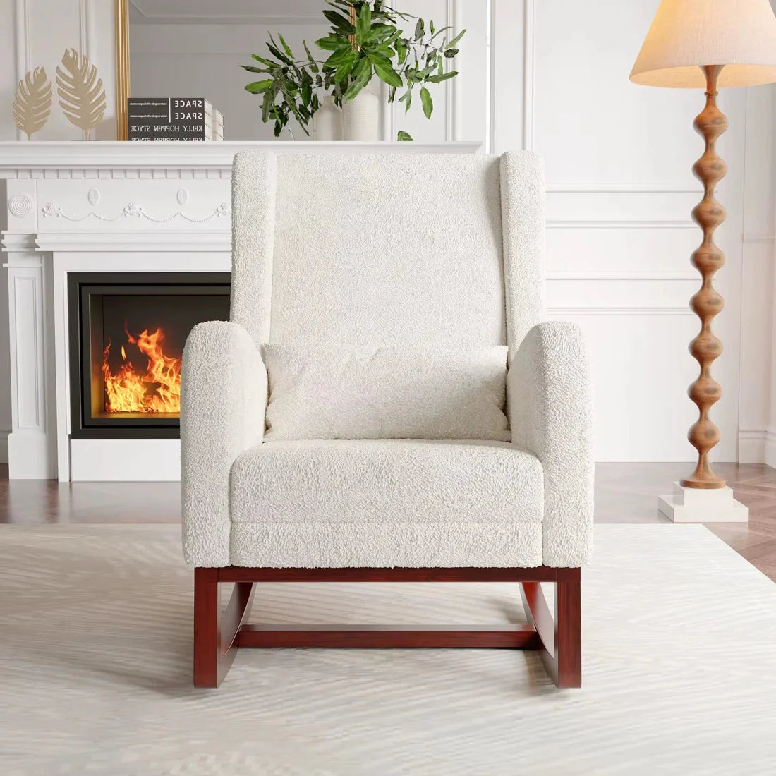 Rocking Chair - SYLVEN – Assise Ivoire Enveloppante