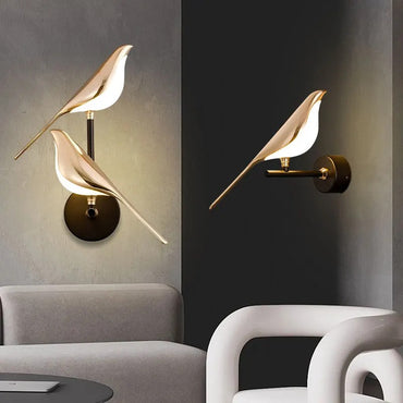 Wall light - Elegant Gold Metal Design Light for a Refined Interior